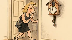 Anegdota: Wracam z imprezy i zegar...