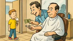 Dowcip: Chłopiec wchodzi do salonu fryzjerskiego...