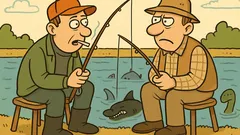 Dowcip: Rozmawia dwóch wędkarzy…
