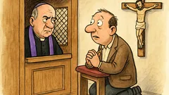 Anegdota: Spowiedź – Proszę księdza, moja teściowa...