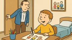 Anegdota: Ojciec wchodzi do pokoju syna i...