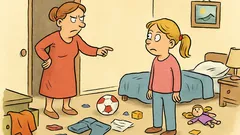 Anegdota: Mama mówi do córki — Posprzątaj pokój!