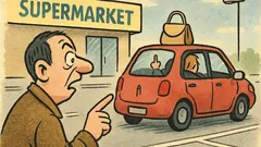 Dowcip: Ostatnio zatrąbiłem na kobietę na parkingu…