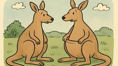 Anegdota: Rozmawiają kangurzyce na temat dzieci