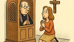 Dowcip: Ojcze, zgrzeszyłam. Dwa razy dziennie...