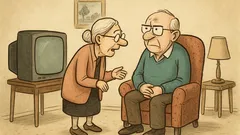 Anegdota: Babcia mówi do dziadka o kinie