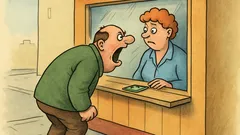 Dowcip: Podchodzi facet do kiosku i...