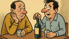 Dowcip: Rozmawia dwóch pijaków w barze...