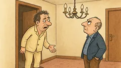 Anegdota: Sąsiad z dołu mówi do sąsiada....