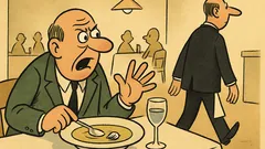 Dowcip: Kelner, w mojej zupie pływa...