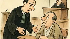 Anegdota: Przerwa w sądzie, adwokat podchodzi...