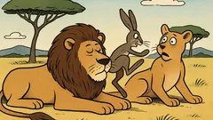 Anegdota: Leżą lew i lwica na słońcu...