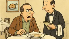 Dowcip: Gość w restauracji mówi do kelnera