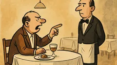 Dowcip: Oburzony klient w restauracji mówi do kelnera