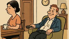 Anegdota: Jeśli w Nowy Rok żona milczy...