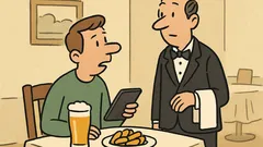 Dowcip: W restauracji gość pyta kelnera...