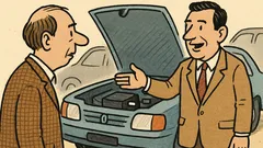 Dowcip: Podczas sprzedaży auta, czy ten samochód...