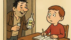 Dowcip: – Jasiu, chodź, napijesz się...