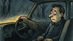 Dowcip: Idę przez las, jest noc, deszcz...