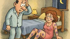 Dowcip: Dlaczego Twoja żona ma siniaki?