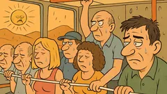 Dowcip: Siedzą ludzie w rozgrzanym autobusie...