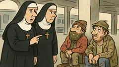 Dowcip: Dwaj menele idą przez dworzec...