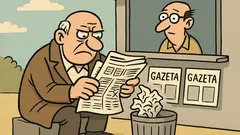 Dowcip: Facet codziennie przychodzi do kiosku...