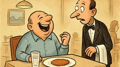 Dowcip: Kelner, to jest ten schabowy XXL?