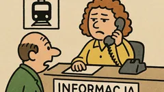 Dowcip: Telefon do informacji kolejowej, a tam...