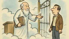 Dowcip: Umarł ateista, staje przed Piotrem...