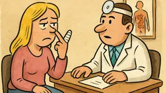 Dowcip: Przychodzi blondynka do lekarza i mówi...