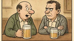 Dowcip: W barze rozmawia dwóch gości...