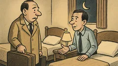 Dowcip: Facet chce nocować w hotelu...