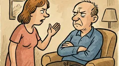 Dowcip: Żona mówi, że złość piękności szkodzi...