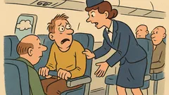 Dowcip: Stewardessa do pilota – No i czego krzyczycie!