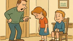 Dowcip: Ojciec mówi Julii, by przeprosiła brata...