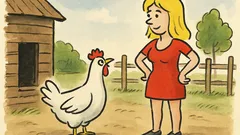 Dowcip: Czym się różni kura od blondynki?