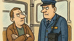 Dowcip: Wczoraj wszedł kanar do autobusu...