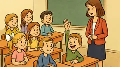 Dowcip: W klasie o marzeniach — Jasiu...