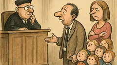 Anegdota: Niestety, wysoki sądzie, nie mogę zamieszkać...