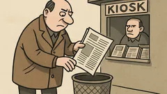 Dowcip: Przychodzi facet do kiosku, kupuje gazetę...