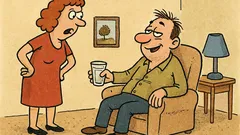 Dowcip: Żona mówi do męża: Wydaje mi się...