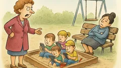 Dowcip: Matka odbiera dziecko z przedszkola...