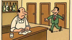 Żart: Facet trzy razy wchodzi do baru