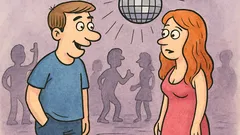 Dowcip: Rozmowa w dyskotece: Cześć, mała...