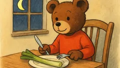 Co zjada Miś Uszatek wieczorem – śmieszna anegdota