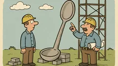 Dowcip: Z czego składa się łyżka?