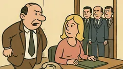 Dowcip: Do biura wchodzi szef i mówi...