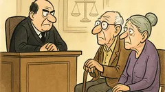 Anegdota: Sędzia pyta starsze małżeństwo...