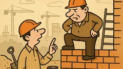 Dowcip: Na budowie – Panie majster! Już dwunasta!